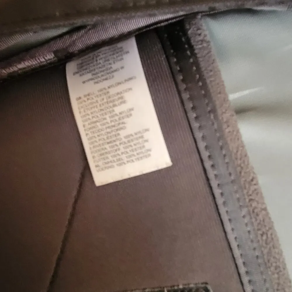 The North Face Generator Backpack Black Holds 15” Laptop